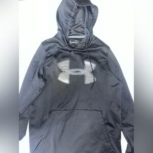 Grey Mens Under Armor Hoodie/Sweatshirt sized S/M